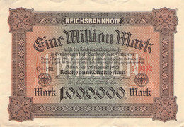 1 Mio Mark Reichsbanknote AU/EF (II) - 1 Million Mark