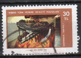 Cyprus Turkey Single Stamp Issued In 1982 As Part Of The Tourism  Set. - Gebraucht