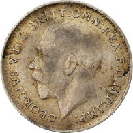 Monnaie, Grande-Bretagne, George V, 3 Pence, 1919, TTB, Argent, KM:813 - F. 3 Pence