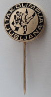 Wrestling Club TAK OLIMPIJA Ljubljana Slovenia Pin - Lucha