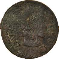 Monnaie, Espagne, CATALONIA, Louis XIII, Seiseno, 1641, Tarrega, TB, Cuivre - Münzen Der Provinzen