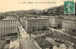 CORSE - BASTIA - QUARTIER DE L'OPERA - 1910 - Bastia