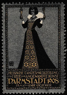 Hessische Landesausstellung Für Freie Und Angewandte Kunst. DARMSTADT 1908. Jugendstil - Fantasy Labels