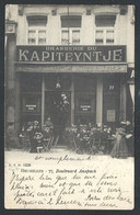 +++ CPA - BRUSSEL - BRUXELLES - Café - Brasserie Du KAPITEYNTJE - Boulevard Anspach - DVD 13229  // - Cafés, Hôtels, Restaurants