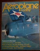 Aéroplane Monthly. March 1978 - Other & Unclassified