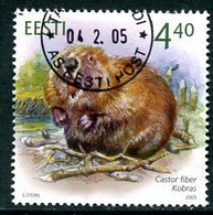 ESTONIA 2005 Beaver  Used.  Michel 504 - Estland