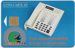 Ivory Coast - CI-Telcom - Telephone Device, Chip Philips, 20Units, 150.000ex, Used - Côte D'Ivoire