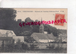 78- CHEVREUSE - RUINES DE L ' ANCIEN CHATEAU FORT - 1910 - Chevreuse