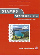 NEW ZEALAND, 2020,  Booklet 206, Fitzroy Bay, Marlborough Sounds, 5x $ 3.50 - Carnets