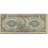 Billet, Équateur, 100 Sucres, 1980, 1980-05-24, KM:112a, B - Equateur