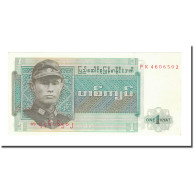 Billet, Birmanie, 1 Kyat, KM:56, NEUF - Belarus
