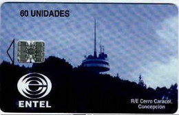 CHILI : CHIEC02V 60u Cerro Caracol Conc NO CTRL , But Active Chip USED - Cile
