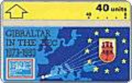 GIBRALTAR : GIB032 40 20 Years Gibraltar In EEC MINT - Gibraltar