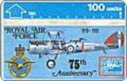 GIBRALTAR : GIB029 100 75th Anniv The Royal Air Force MINT - Gibilterra