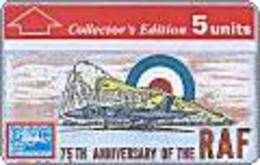 GIBRALTAR : GIB028 5 75th Anniv The Royal Air Force MINT - Gibraltar