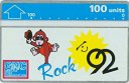 GIBRALTAR : GIB015 100 Rock 92 MINT - Gibraltar