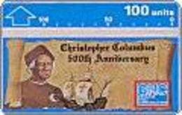 GIBRALTAR : GIB017 100 Christopher Columbus 500th Anni MINT - Gibilterra