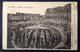 Italy, Circulated Postcard To France, « ROME », 1904 - Parchi & Giardini