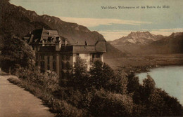 Val-Mont, Villeneuve Et Les Dents Du Midi - Villeneuve