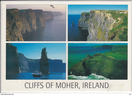 IRELAND  CLIFFS OF MOHER  MULTI VIEW   USED NICE STAMP - Clare