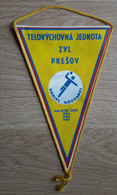 Captain Pennant Handball Club ZVL Presov Czech Republic CSSR 17x27cm - Handball