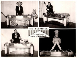 Gde Photo De Promotion Originale Artiste Sid Plummer (1901–1967), Excentrique Musical Zyli-Fool Zylophone - Xylophone - Personalidades Famosas