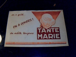 Vieux Papier Buvard D'occasion Pâtes Alimentaires De Tante-Marie - P