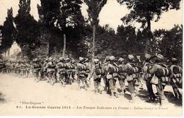 Guerre 14-18 : Armée Indiennes : Troupes Indiennes En France - War 1914-18