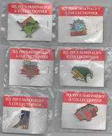 Collection 10 Pin's McDonald's  Dans Leur Sachet - McDonald's