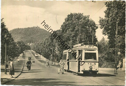 Delcampe - Görlitz-Süd - Biesnitzer Strasse - Landeskrone - Foto-AK Grossformat - Verlag Steudtner KG Görlitz Gel. 1961 - Görlitz