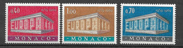 Monaco Europa 1969 N° 789 à 791    Neufs  *  *  TB  = MNH VF      - 1969