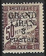 GRAND LIBAN TAXE N°4 N* - Postage Due