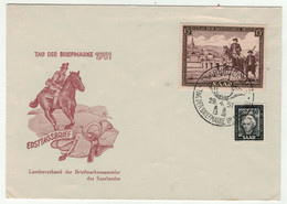 Sarre // Journée Du Timbre 1951- Tag Der Briefmarken - Storia Postale
