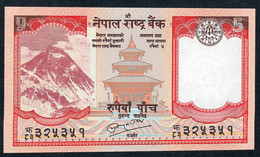 NEPAL P60b   5 RUPEES 2010 Signature 16 UNC. - Nepal