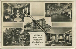 Grossbothen - Müllers Hotel Ball- Und Gartenlokal - Verlag Joh. Rost Leipzig - Gel. 1936 - Grimma