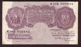 Billet ROYAUME UNI - 10 Shillings ( 1940 48 ) - Pick 366 - 10 Schillings