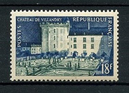 FRANCE 1954 N° 995 ** Neuf MNH Superbe C 6 € Château De Villandry Touraine - Unused Stamps
