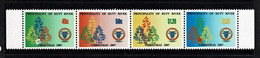 Hutt River Province 2007 Christmas Set As Strip Of 4 MNH - Cinderella