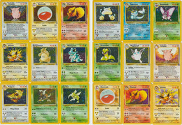 Pokemon (engl.): Jungle Set - Almost Complete (missing 2 Cards); Unplayed - NM/MT; My Collection - Lots & Collections
