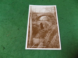 VINTAGE SCOTLAND: Crook Of Devon Rumbling Bridge Sepia White - Kinross-shire