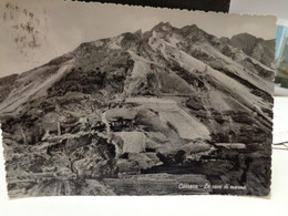 Cartolina  Carrara Le Cave Di Marmo  1959 - Carrara