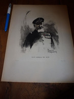 CHARLES FOUQUERAY , (Estampe Colorisée) Vice-amiral De Bon   ,Pl .  Am. XI  , Schwarz Edit - Prints & Engravings