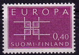 Finlande - Europa CEPT 1963 - Yvert Nr. 556 - Michel Nr. 576  ** - 1963