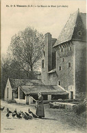 Thouars * Le Manoir De Missé * Vieille Femme Du Pays Coiffe * Lavoir - Thouars