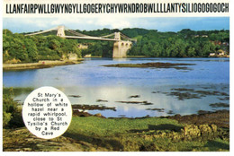 (AA 20)  UK - Wales - Llanfair­pwllgwyngyll­gogery­chwyrn­drobwll­llan­tysilio­gogo­goch - Anglesey