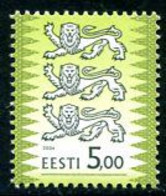 ESTONIA 2004 Arms Definitive 5 Kr. Dated 2004   MNH / **.  Michel 413 III - Estonie