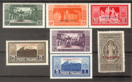 TRIPOLITANIA  MONASTERY Set 7 Stamps MH - Andere & Zonder Classificatie