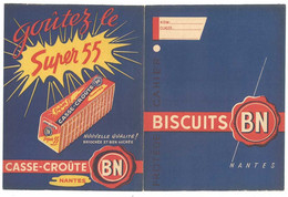 Protège Cahier Biscuits BN Nantes    ( DD ) - B