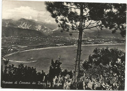 E4338 Marina Di Carrara Da Bocca Di Magra - Panorama / Viaggiata 1961 - Carrara