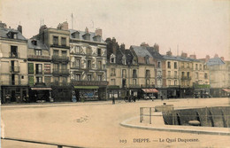 Dieppe * Le Quai Duquesne * Quincaillerie HERVIEUX - Dieppe